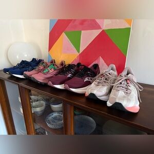 Colorful Athletic Sneakers Collection